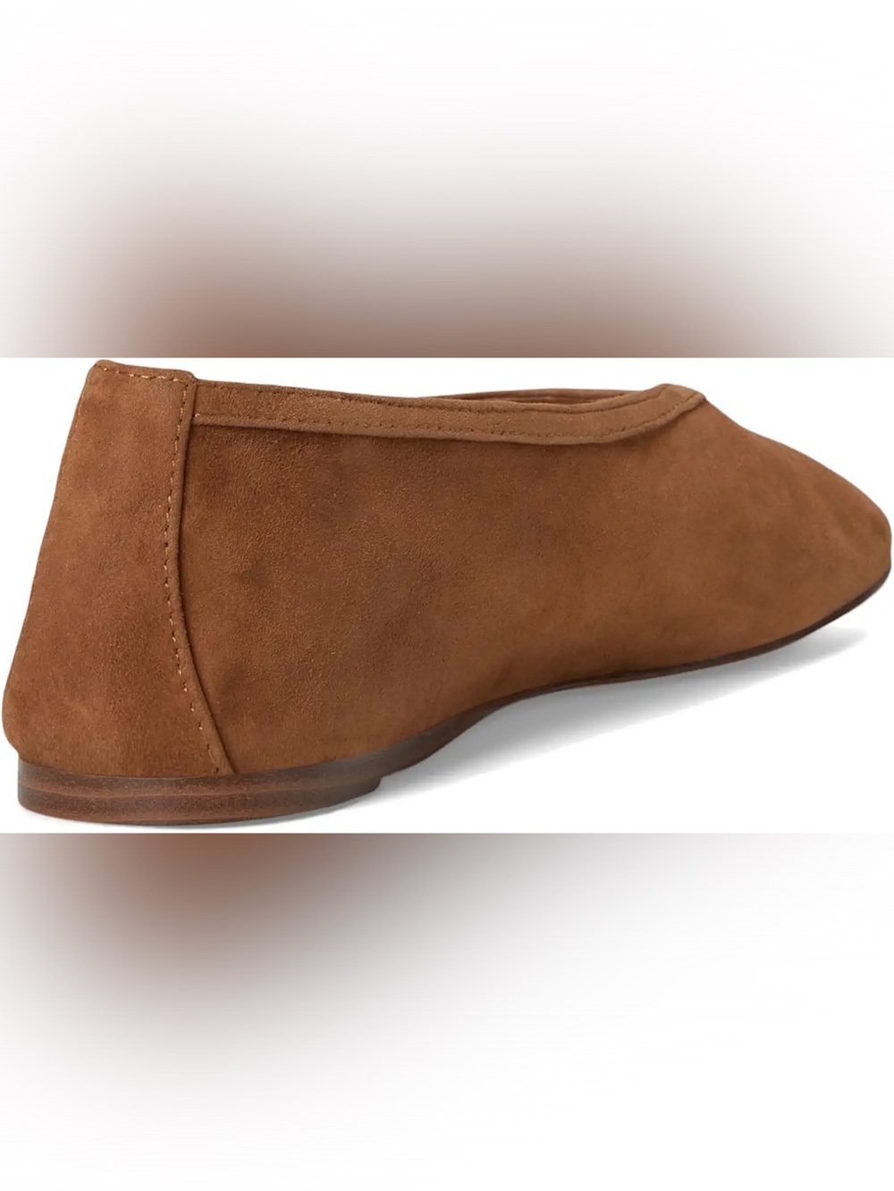 Steve Madden Leni Ballet Flats Chestnut Brown 7.5 - Picture 4 of 10